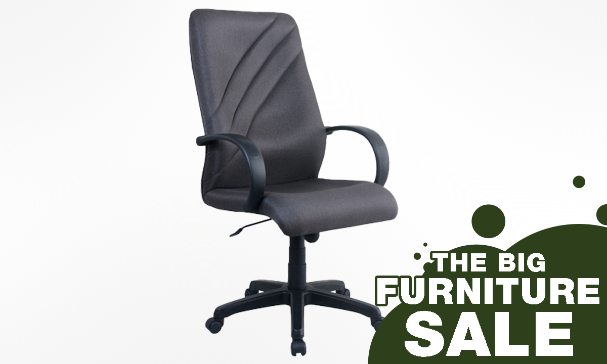 EXECUTIVE CHAIR BS560-H HIGH BACK GRAY (WAS PHP 9,950.00)
