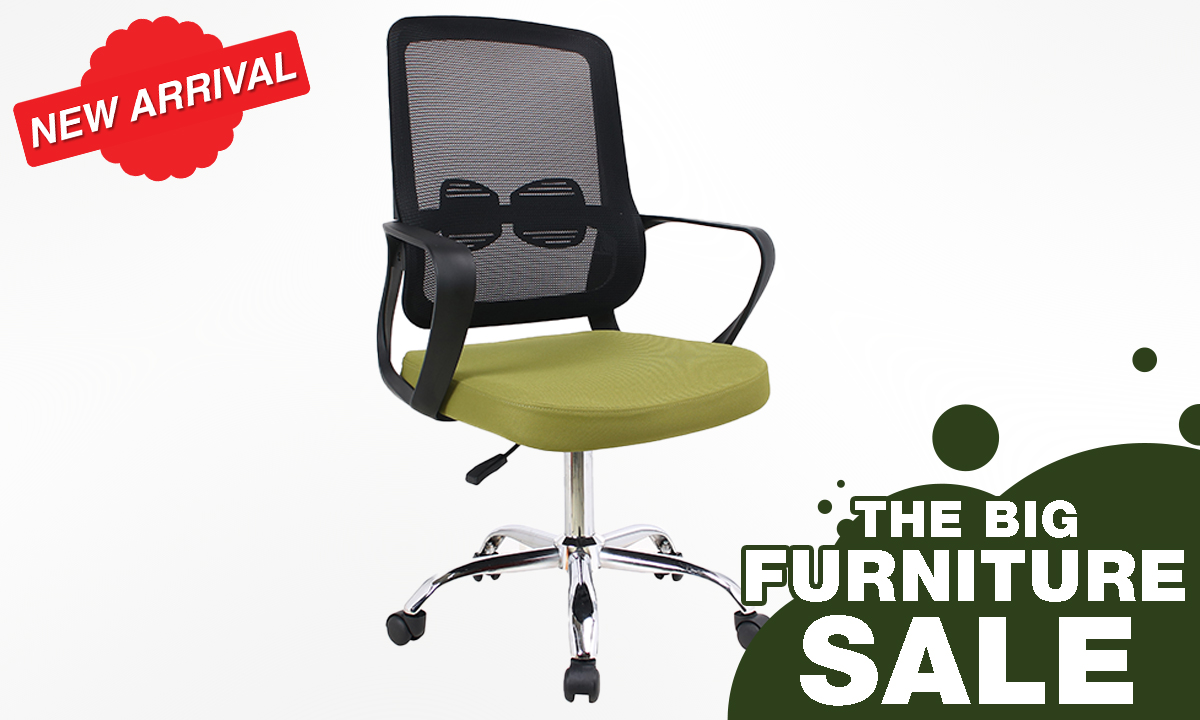 TASK CHAIR SK1021S MESH GREEN (WAS PHP 2,495.00)