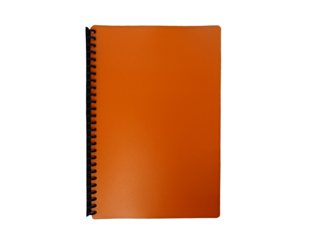 Brightbus Refillable Clearbook 20PKT RB2720 LGL Org