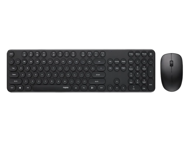 Rapoo X260S Wireless Optical Mouse & Keyboard Combo