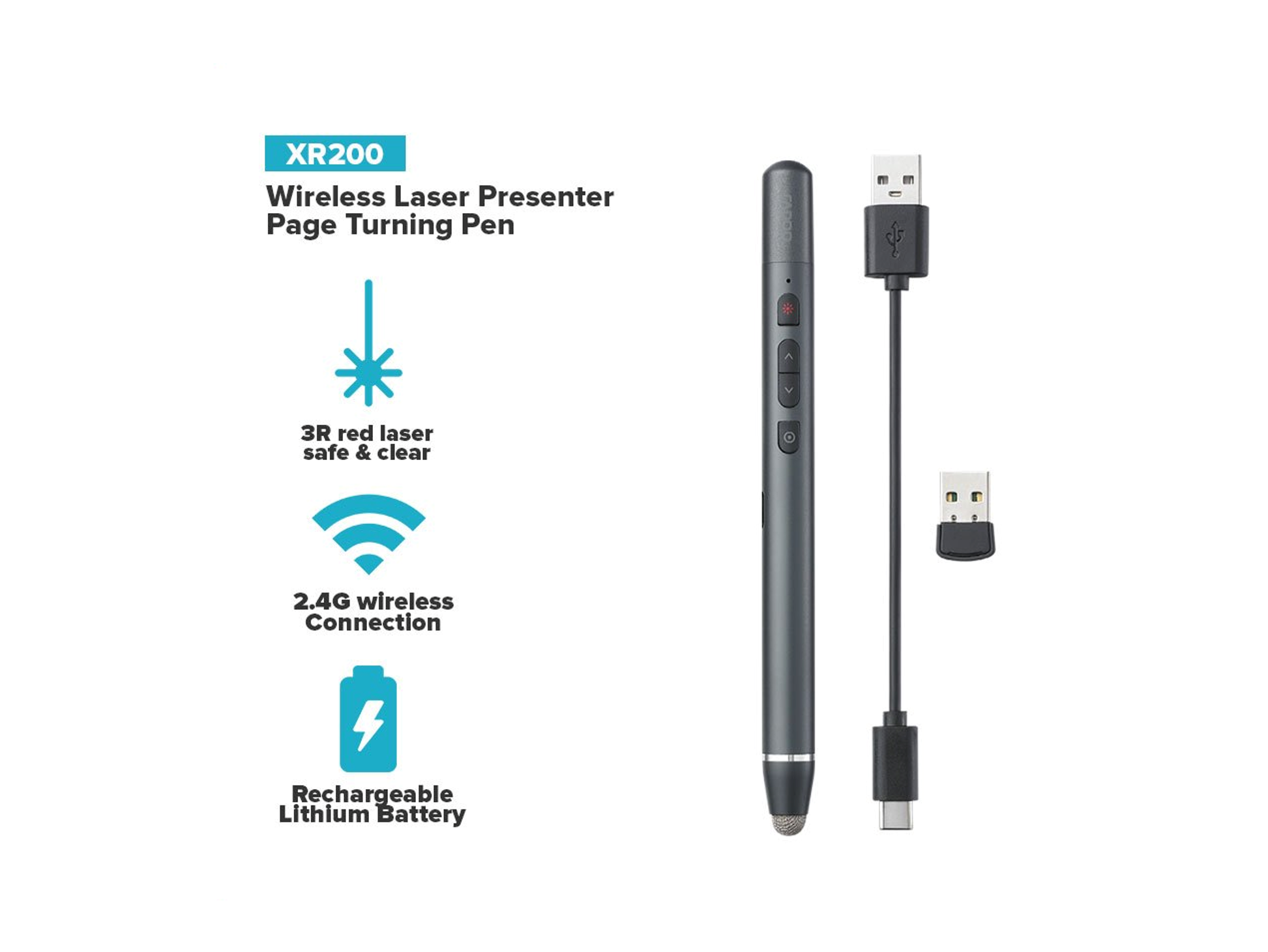 Rapoo XR200 Wireless Laser Presenter