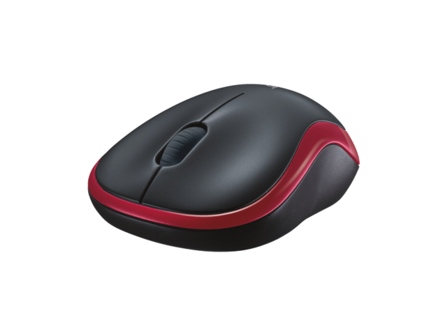 Logitech M185 Wireless Mouse Red