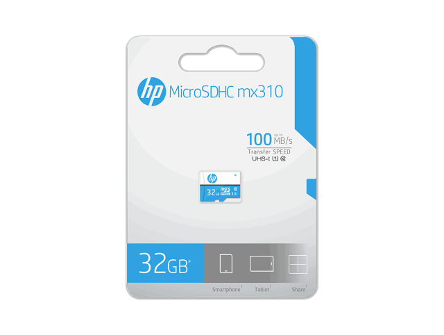 HP mi210 microSDHC™ Flash Memory Card 32GB