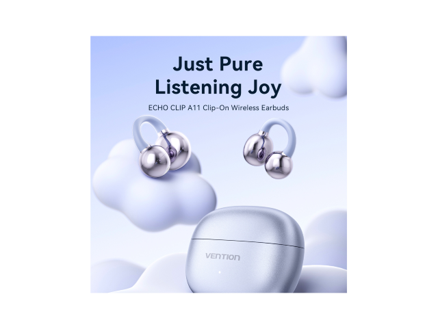 Vention Echo Clip A11 Clip-On Wireless Earbuds