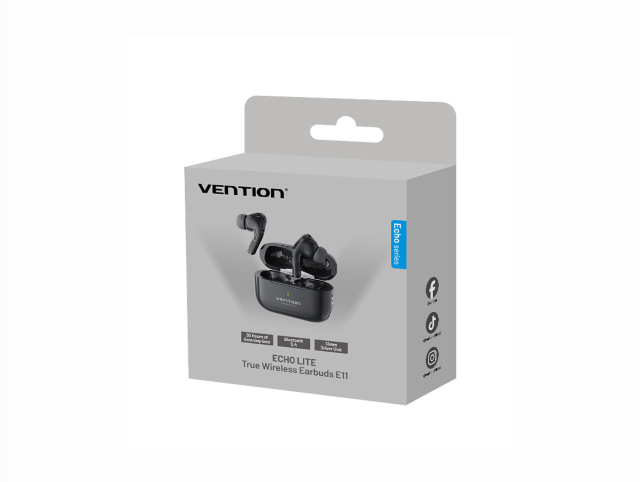 Vention Echo Lite E11 True Wireless Earbuds Black