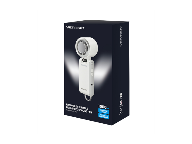 Vention Handheld Cooling Fan PBC White