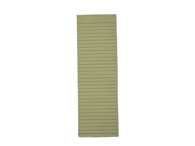 Veco Yellow Ruled Pad 1/2 Lengthwise