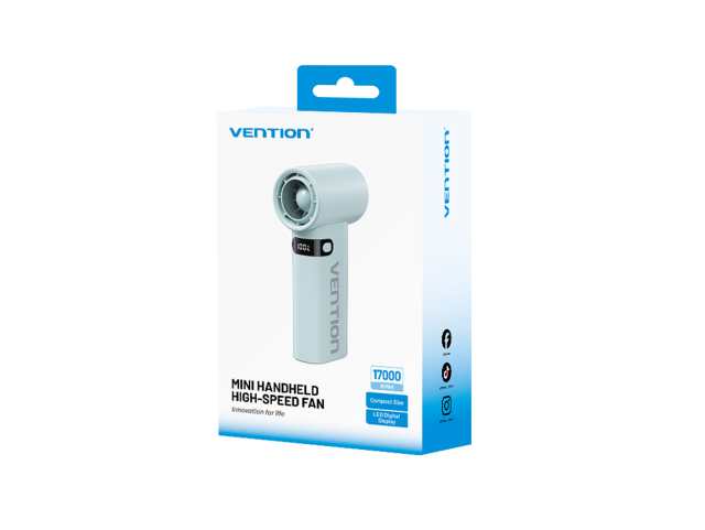 Vention Mini Handheld Fan Blue