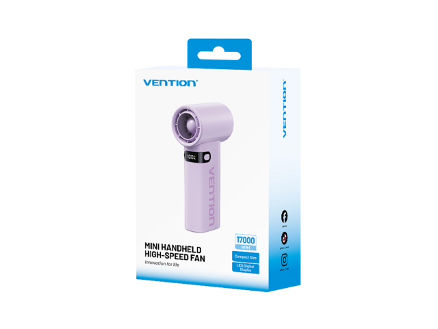 Vention Mini Handheld Fan Purple