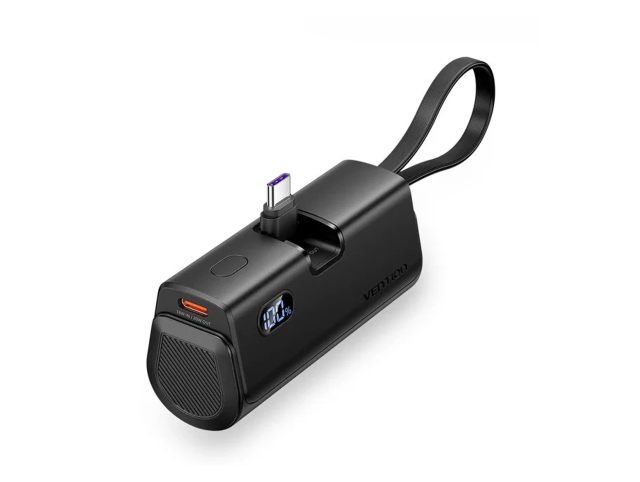 Vention Power Bank 4800mAh 22.5W Black