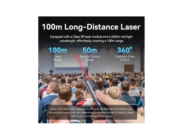 Vention Wireless Red Laser Presenter KQIHO