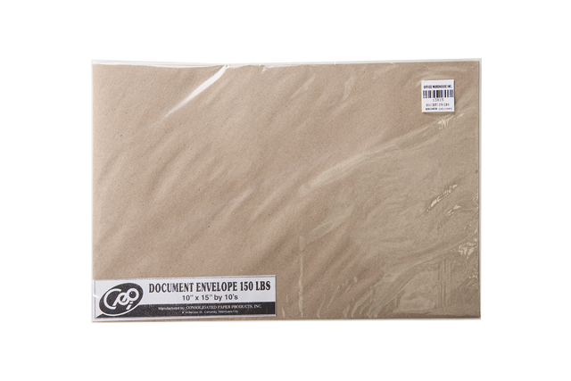 Conso Document Envelope 150LBS Legal 10s  