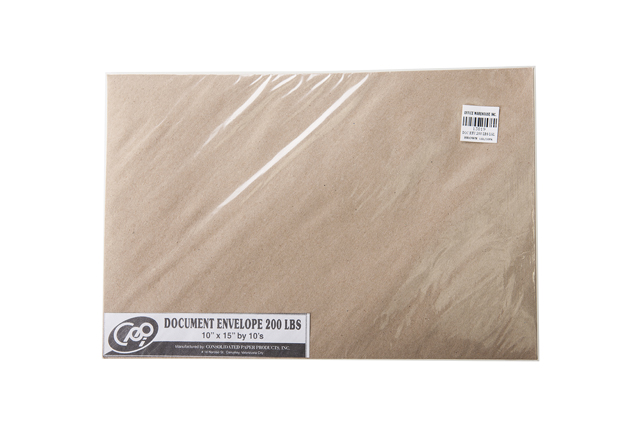 Conso Document Envelope 200lbs Legal 10s 