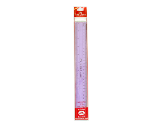 Faber-Castell Plastic Ruler #171220 12