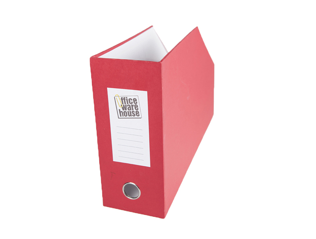 Office Warehouse Magfile Closed Horizontal Red Legal