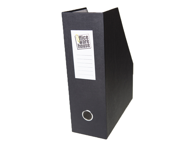 Office Warehouse Magfile Closed Vertical Black Letter 