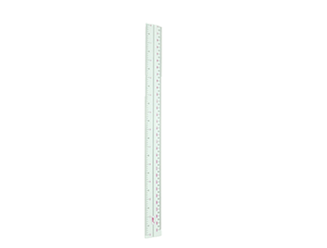 Joy Plastic Ruler Clear 12