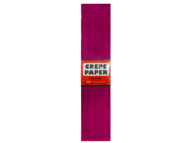 Click Crepe Paper DarkPink 500 x 2440