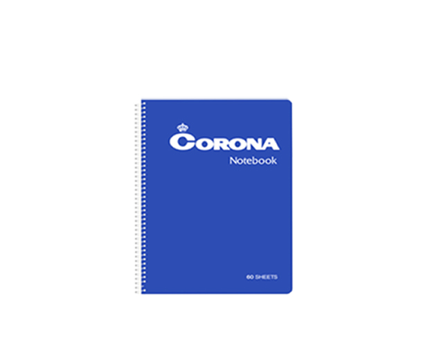 Corona Spiral Notebook C-0560 60Lvs 152x216mm