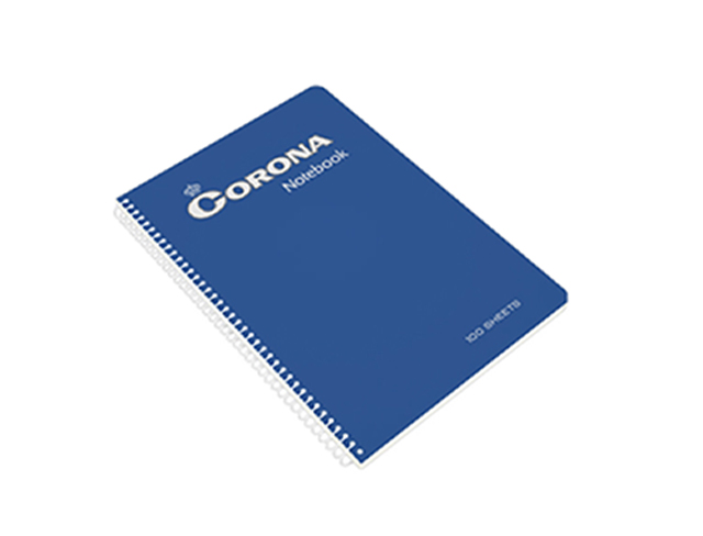 Corona Spiral Notebook C-7100 100LVS 178x254mm