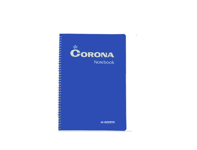 Corona Spiral Notebook C-0760 60LVS 178x254mm