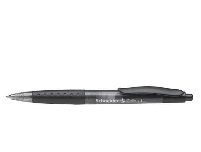 Schneider Gelion 1 Gel Ink Pen #101001 Black