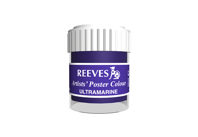 Reeves Poster Colour 485340 Ultramarine 22ml