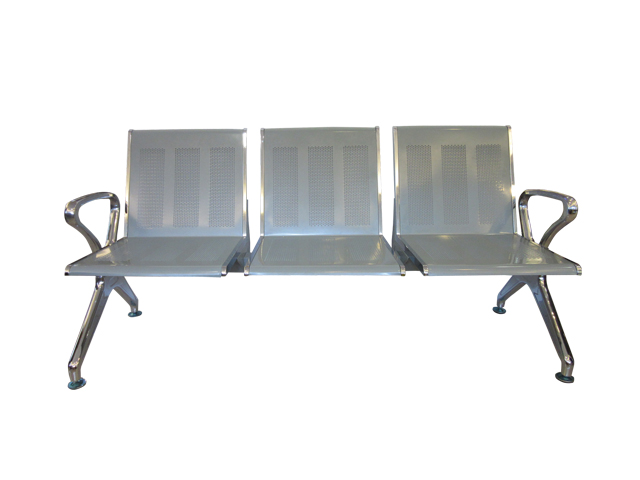 Gang Chair 3 Seater All Steel A66