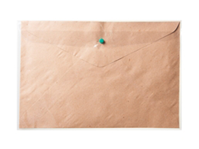 Adventurer Document Envelope w/Plastic EC4SB Col Assorted Letter