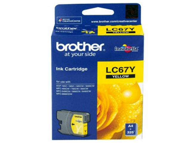 Brother LC-67 Ink Cartridge Yellow