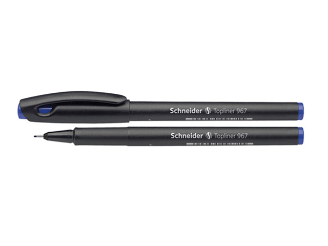 Schneider Topliner 967 Fineliner #9673 0.4mm Blue 