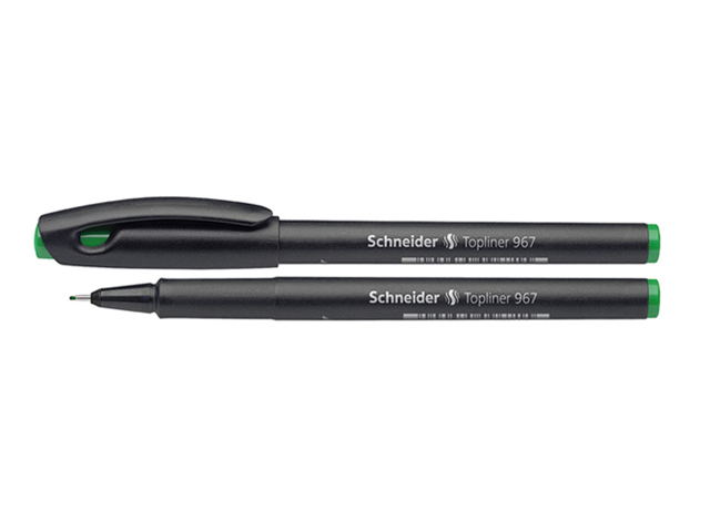 Schneider Topliner 967 Fineliner #9674 0.4mm Green 