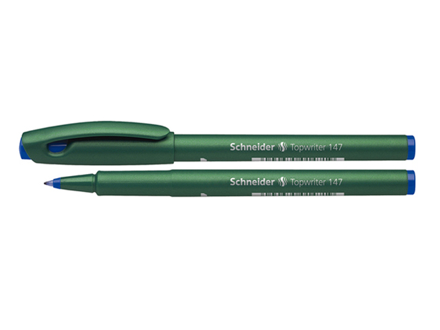 Schneider Topwriter 147 Fibrepen #1473 0.6mm Blue