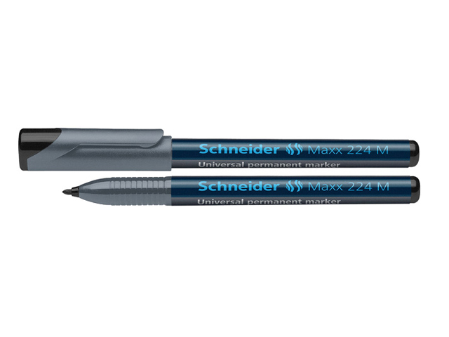 Schneider 224M Universal Permanent Marker 1201 1.0mm Black 