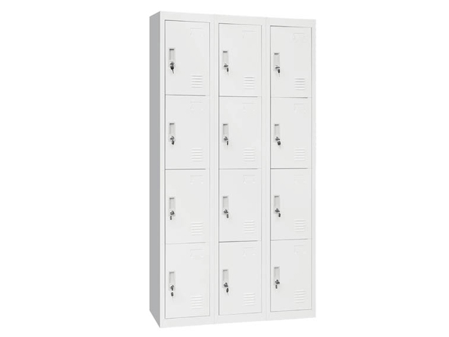 Locker Cabinet JF-3B4A 12 Doors Gray