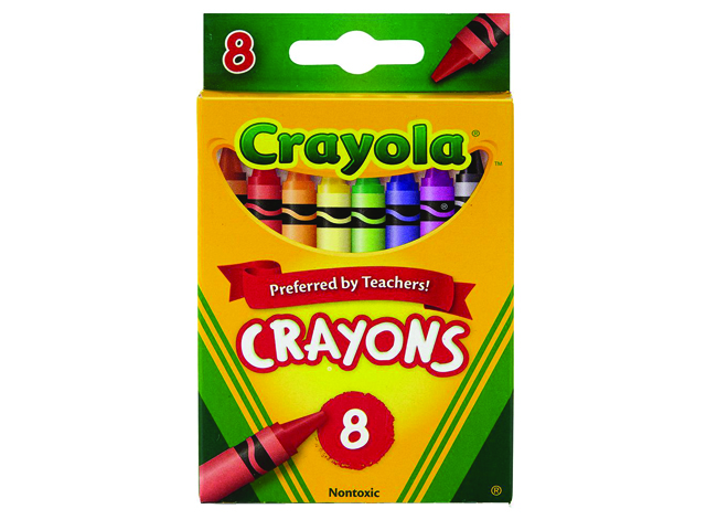 Crayola Crayons 8 Colors 