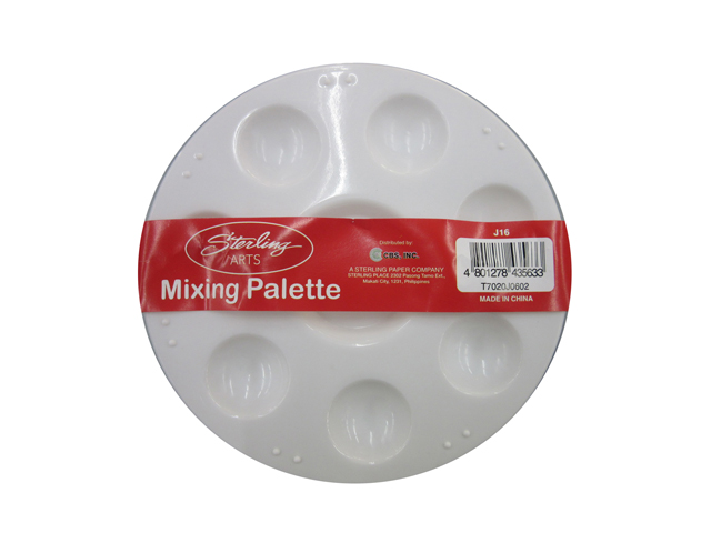 Sterling Mixing Palette Round