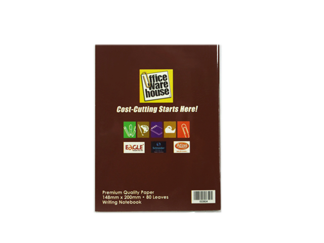 Office Warehouse Writing Notebook 80 Leaves