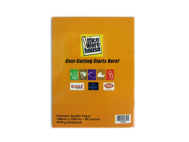 Office Warehouse Writing Notebook 80 Leaves