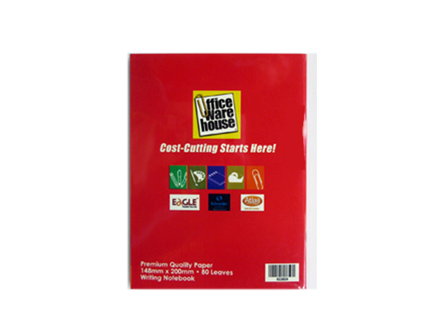 Office Warehouse Writing Notebook 80 Leaves