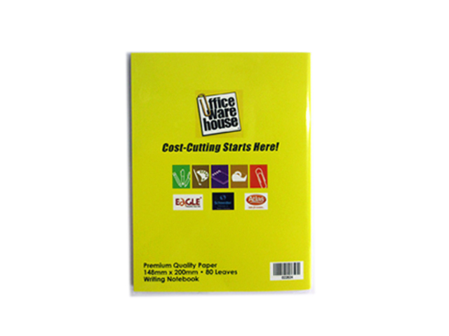 Office Warehouse Writing Notebook 80 Leaves