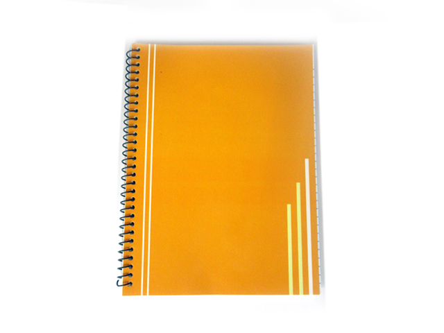 Office Warehouse Spiral Notebook w/Plastic 80LVS Asstd 