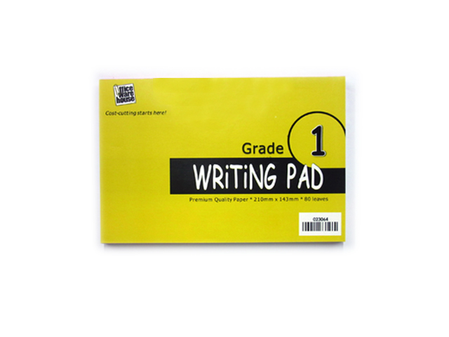 Office Warehouse Grade 1 Writing Pad 80Lvs 2pads/pack
