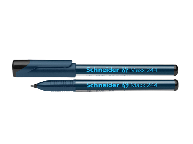 Schneider Maxx 244 CD-DVD-BR Marker 0.7mm Black