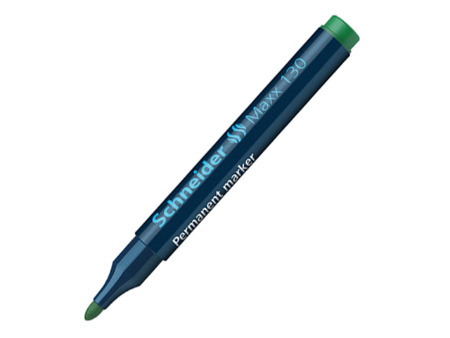 Schneider Maxx 130 Permanent Marker #113004 1-3mm Green 