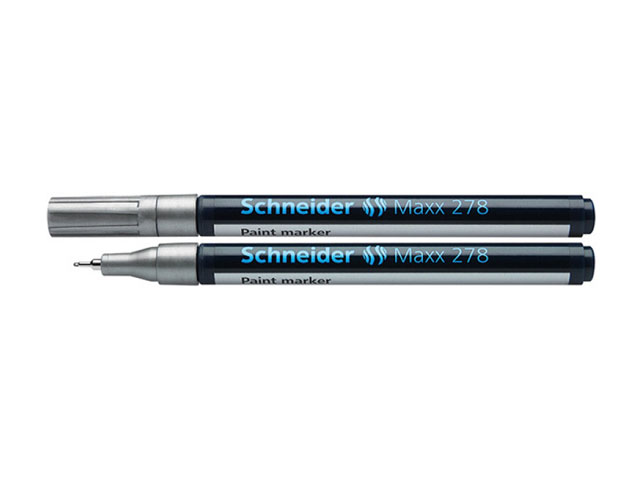Schneider Maxx 278 Paint Marker #127854 0.8mm Silver