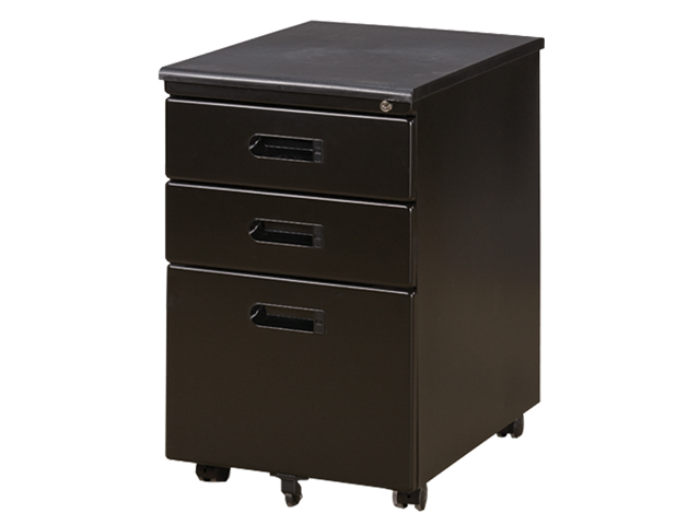 Mobile Pedestal 3-Drawer NA-FM001-05 Black 