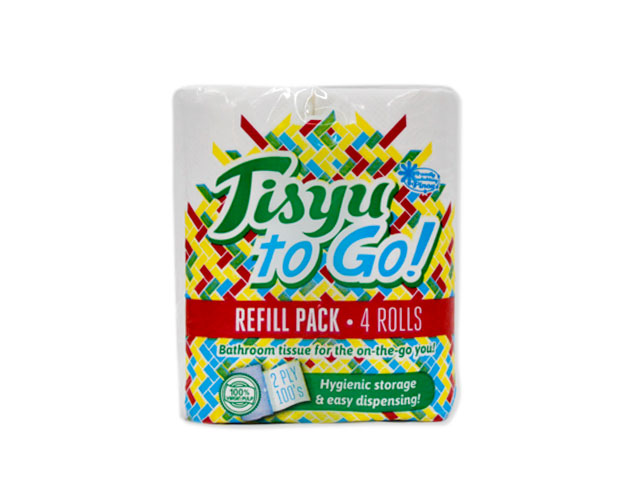 Tisyu To Go Tissue Refill Pack 4 Rolls