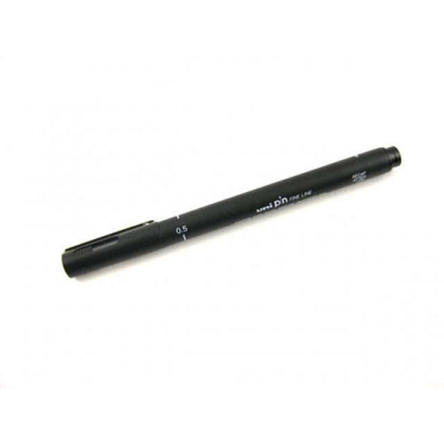 Uni Techical Pen Fine PIN05-200 Black 0.5
