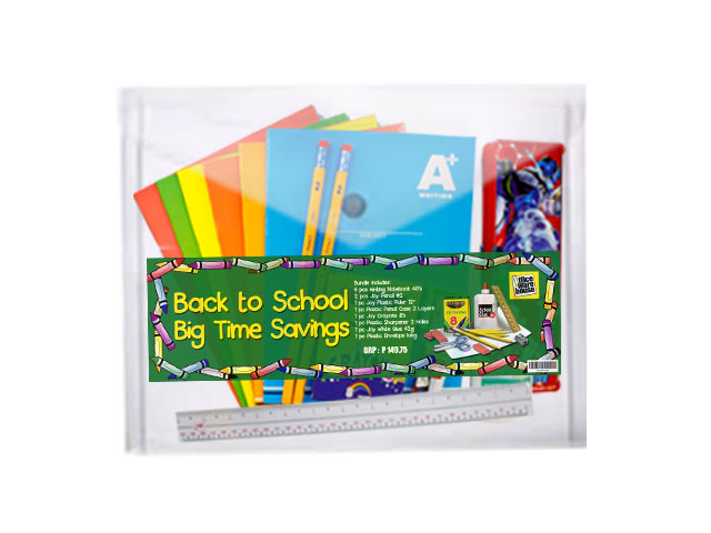 Back to School Big Time Savings Bundle Kit